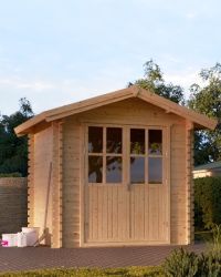 Garden shed Nano with floor 2.5x2m