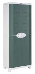 Placard de rangement plastique placard balai placard balcon vert 70x184cm 