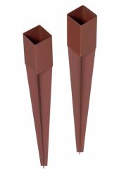 Einschlagbodenhülsen beschichtet 91x91x900mm