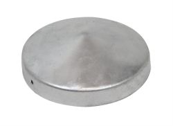 Chapeau de poteau acier galvanisé ø121mm