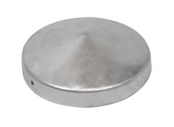 Chapeau de poteau acier galvanisé ø101mm