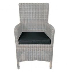 Cushion for poly rattan chair Lissabon cream