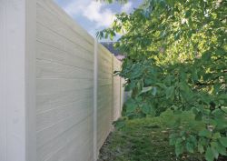 Concrete fence Woodtexture 200x193cm double sided