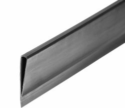 Sichtschutzmatte PVC Profil schwarz 200cm