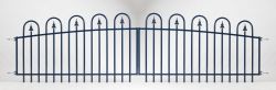 Gate railing Basic 60/72x320cm