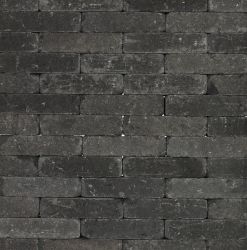 Cobblestones black tumbled 20x5x6cm (m2)