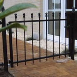 Gate railing Toulon 100x100cm