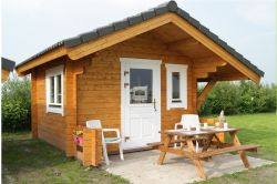 Cabane maison en bois Göteborg  3.66x3.66m (50mm)