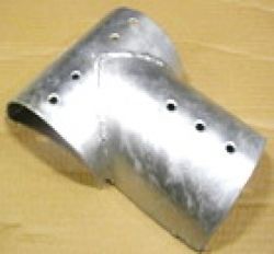 Connector palisade bracket, galvanized 3-way ø10cm