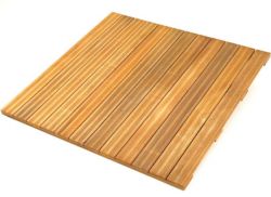 Vlondertegels tuintegel vlonder hardhout Bangkirai 100cm