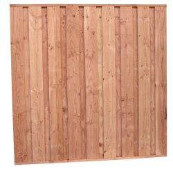 Wooden fencing panels Douglas 180x180cm 17 planks 19x145mm