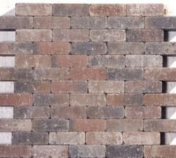Brick pavers old variegated 20x5x6cm (m2)