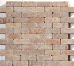 Brick pavers cream 20x5x6cm (m2)