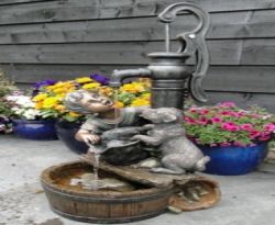 Garden fountain 