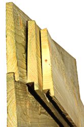 Douglas fir tongue and groove 400cm (10/24x195mm)