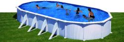 Piscine acier 6,10x3,75cm