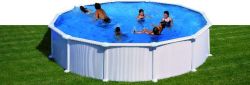 Steel wall pool 350cm