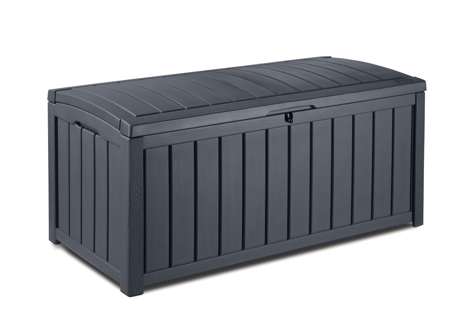 Kussenbox opbergbox antraciet 128x65x61cm