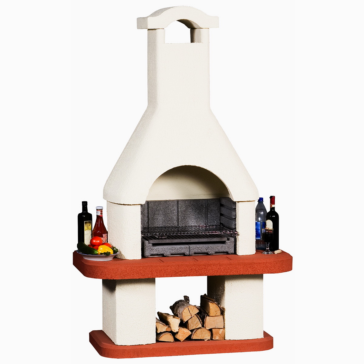 Barbecue beton New Mexican 192x120cm / 375kg