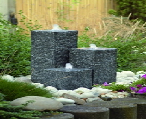 Waterornament fontein set 50 35 20cm