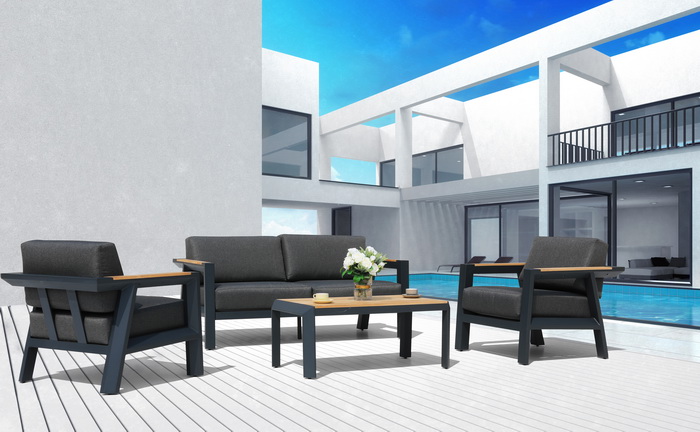 Aluminium loungeset? Let op!