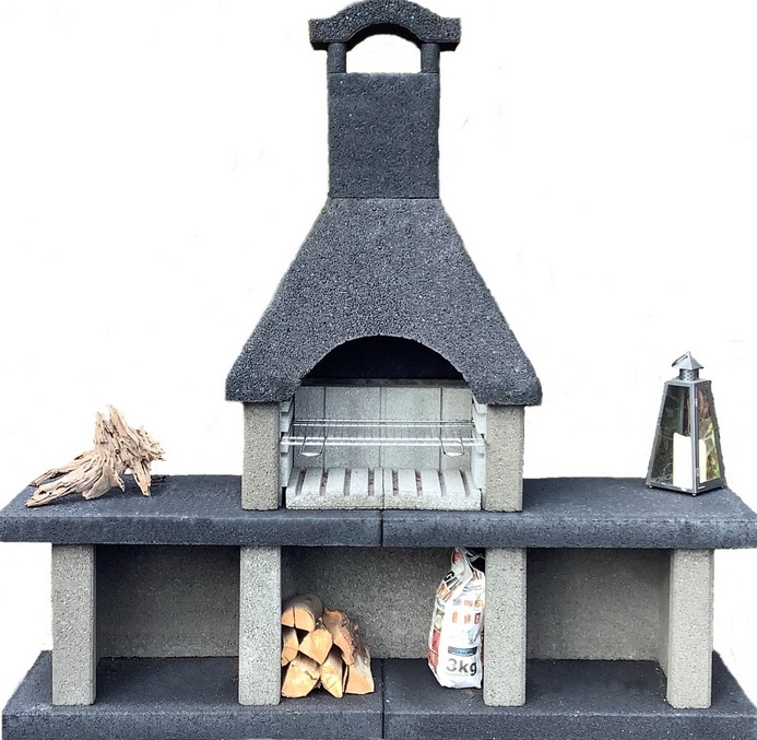 Betonnen barbecue